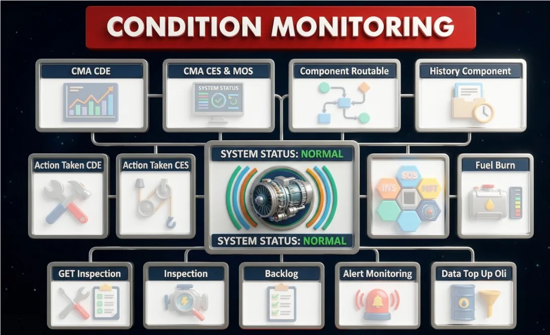 Preview Dashboard Equipment Health Monitoring
